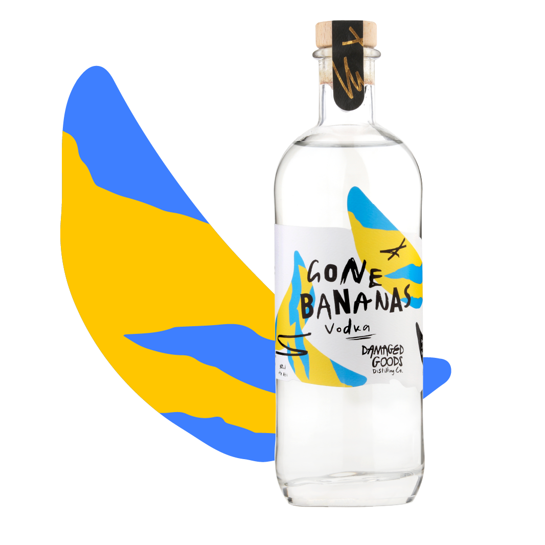 Gone Bananas Vodka (500ml)