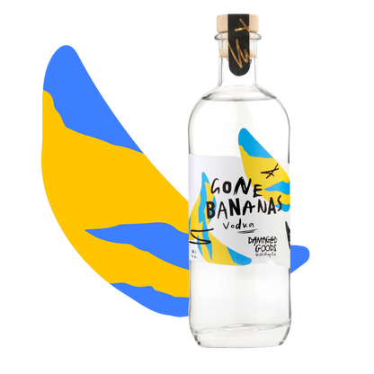 Gone Bananas Vodka (500ml)